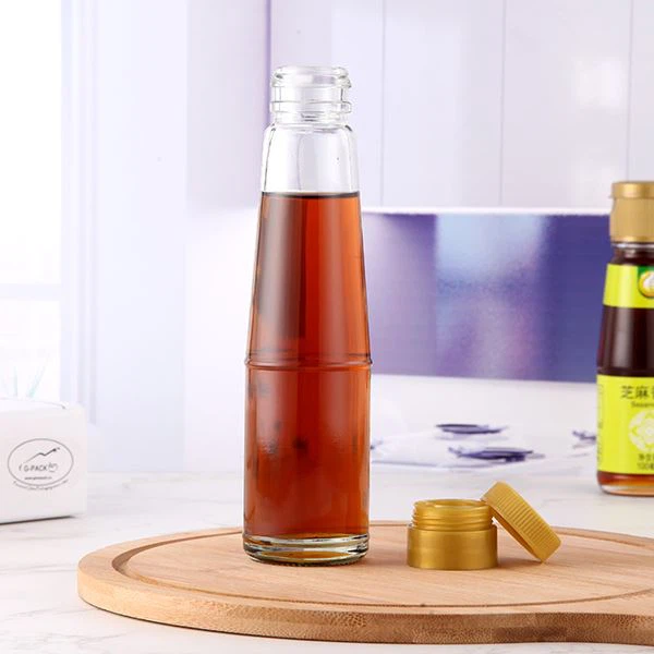 glasflasker til sauce pakning