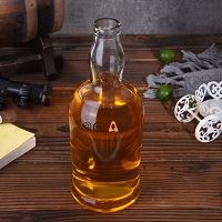 Taler om den nye teknologi glas liquor flaske